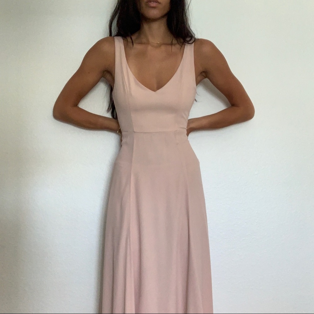 Show me your mumu mauve dress